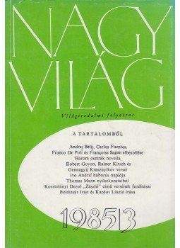 Kéry László - Nagyvilág 1985/3. Kéry László - Nagyvilág 1985/3., Budapest 1985 antikvár könyv