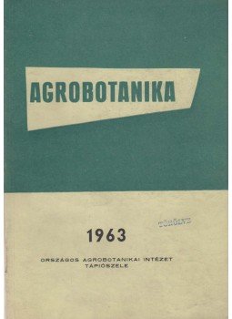 Dr. Mándy György (szerk.) - Agrobotanika V. kötet, Tápiószele 1964 antikvár könyv