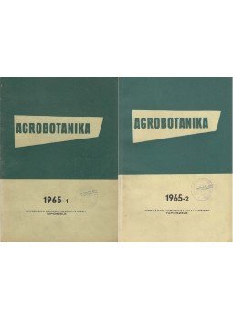 Dr. Mándy György (szerk.) - Agrobotanika VII/1-2. kötet Dr. Mándy György (szerk.) - Agrobotanika VII/1-2. kötet, Tápiószele 1966 antikvár könyv