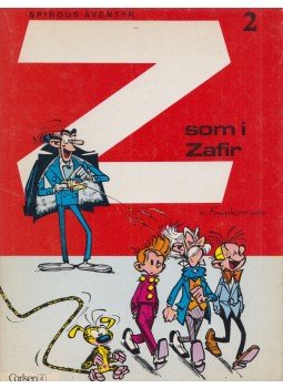 André Franquin, Michel Greg - Z som i Zafir, Stockholm 1974 antikvár könyv