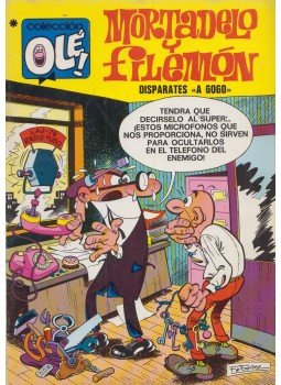 Francisco Ibáñez - Mortadelo y Filemón - Disparates "a gogo", Barcelona 1978 antikvár könyv