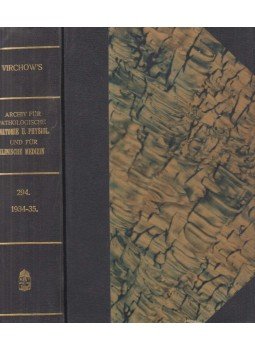 Rössle, Robert (szerk.) - Virchows Archiv für Pathologische Anatomie und Physiologie und für Klinische Medizin, Berlin 1934 antikvár könyv