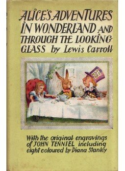 Lewis Carroll - Alice's Adventures in Wonderland and Through the Looking Glass, London 1964 antikvár könyv