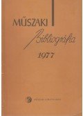 Jánszky Lajos - Műszaki bibliográfia 1977.