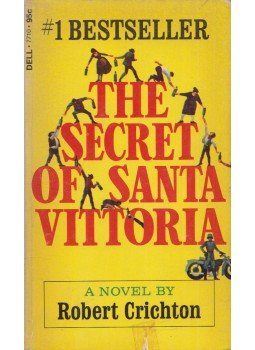 CRICHTON, ROBERT - The Secret of Santa Vittoria, New York 1967 antikvár könyv