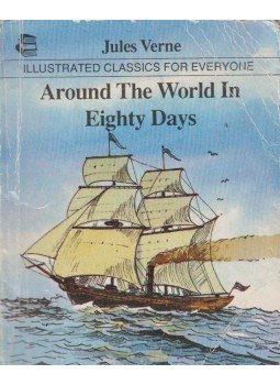 Jules Verne - Around the World in Eighty Days Jules Verne - Around the World in Eighty Days, 1992 antikvár könyv