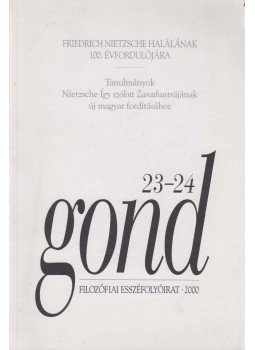 Vajda Mihály (szerk.) - Gond 23-24. Vajda Mihály (szerk.) - Gond 23-24., Budapest 2000 antikvár könyv