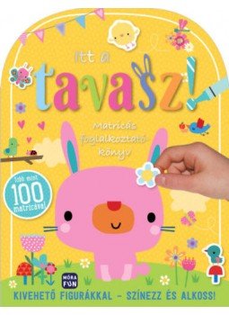  - Itt a tavasz - matricás foglalkoztatókönyv, null 2021 antikvár könyv