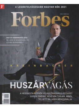  - Forbes - 2021. március - Huszárvágás, null 2021 antikvár könyv