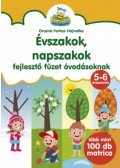 Orosné Farkas Hajnalka - Évszakok, napszakok - fejlesztő füzet óvodásoknak - Több mint 100 db matrica