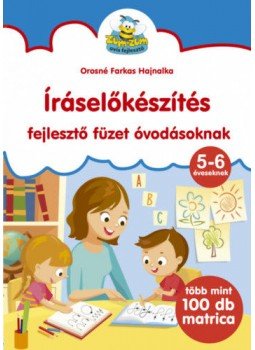  - Íráselőkészítés - fejlesztő füzet óvodásoknak - Több mint 100 db matrica, null 2021 antikvár könyv
