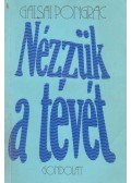 Galsai Pongrác - Nézzük a tévét (dedikált)