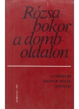 Bényei József - Rózsabokor a domboldalon, Debrecen 1985 antikvár könyv