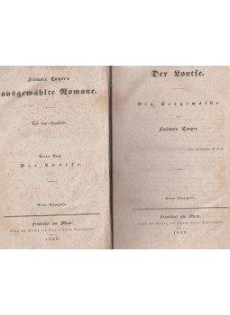 Cooper, Fenimore - Der Lootse Cooper, Fenimore - Der Lootse, Frankfurt am Main 1839 antikvár könyv