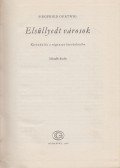Oertwig, Siegfried - Elsüllyedt városok