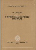 V. V. Sztyepanov - A differenciálegyenletek tankönyve