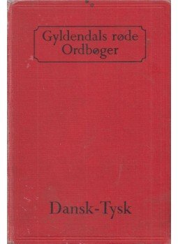 Egon Bork - Dansk-Tysk Ordbog, Koppenhága 1956 antikvár könyv