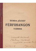 Berda József - Férfihangon (dedikált)