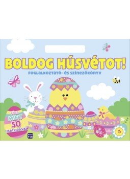  - Boldog húsvétot! - Foglalkoztató- és színezőkönyv, null 2021 antikvár könyv