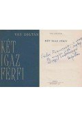 Vas Zoltán - Két igaz férfi (dedikált)