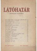 Horváth Béla - Látóhatár 1964. október