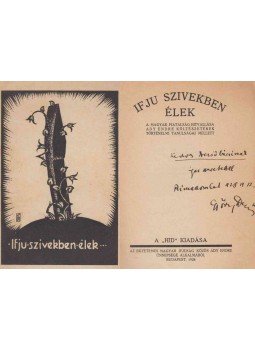  - Ifju szivekben élek (Győry Dezső által dedikált), Budapest 1928 antikvár könyv