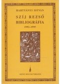 Hartyányi István - Szíj Rezső bibliográfia 1992-1995