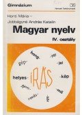 Honti Mária - Jobbágyné András Katalin - Magyar nyelv IV. osztály