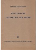 Crantz, Paul,Hauptmann, Max - Analytische Geometrie der Ebene