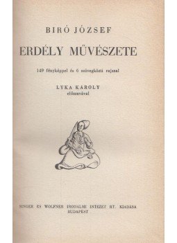Biró József - Erdély művészete Biró József - Erdély művészete, Budapest 0 antikvár könyv