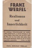 Franz Werfel - Realismus und Innerlichkeit