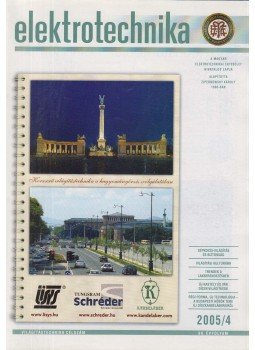 Kádár Péter - Elektrotechnika 2005/4. Kádár Péter - Elektrotechnika 2005/4., Budapest 2005 antikvár könyv