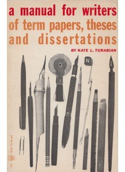 Kate L. Turabian - A Manual for Writers of Term Papers, Theses, and Dissertations, Chicago 1966 antikvár könyv