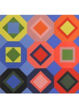 Victor Vasarely - Nine- színes térmezők Victor Vasarely - Nine- színes térmezők, 0 antikvár könyv