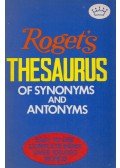 Peter Mark Roget - Roget's Thesaurus of Synonyms and Antonyms