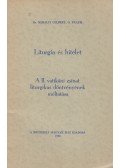 Dr. Mihályi Gilbert, O. Praem. - Liturgia és hitélet