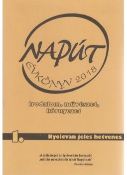 Szondi György - Napút Évkönyv 2018. XX. évf. I. szám Szondi György - Napút Évkönyv 2018. XX. évf. I. szám, Budapest 2018 antikvár könyv