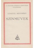 Lengyel Menyhért - Színművek
