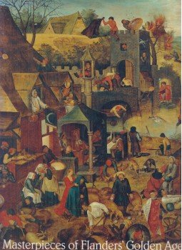  - Masterpieces of Flanders' Golden Age (angol-japán),  2001 antikvár könyv