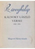 Kálnoky László - Az üvegkalap (dedikált)