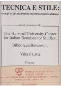 Eve Borsook,Fiorella Superbi Gioffredi - Tecnica e Stile: Esempi di Pittura Murale del Rinascimento Italiano I-II.