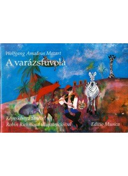 Mozart, Wolfgang Amadeus, Amanda Holden - A varázsfuvola - Képeskönyv zenével Mozart, Wolfgang Amadeus, Amanda Holden - A varázsfuvola - Képeskönyv zenével, Budapest 1991 antikvár könyv