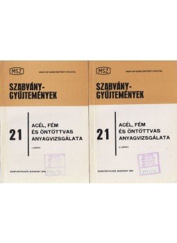 Veiszné Mikó Borbála - Acél, fém és öntöttvas anyagvizsgálata I-II., Budapest 1975 antikvár könyv