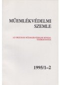F. Mentényi Klára - Műemlékvédelmi szemle 1995/1-2