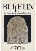 Varga Edith (szerk.) - Bulletin du Musée Hongrois des Beaux-Arts 70-71.