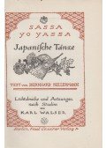 Bernard Kellermann - Sassa yo yassa - Japanische Tänze