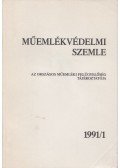 F. Mentényi Klára - Műemlékvédelmi szemle 1991/1