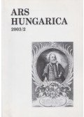 Tímár Árpád - Ars Hungarica 2003/2