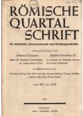 Johannes E. Gugumus,Engelbert Kirschbaum - Römische Quartalschrift für christliche Altertumskunde und Kirchengeschichte Band 60 Heft 3/4