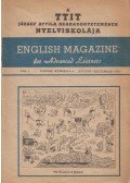 Lutter Tibor - English Magazine for Advanced Learners August-September 1957